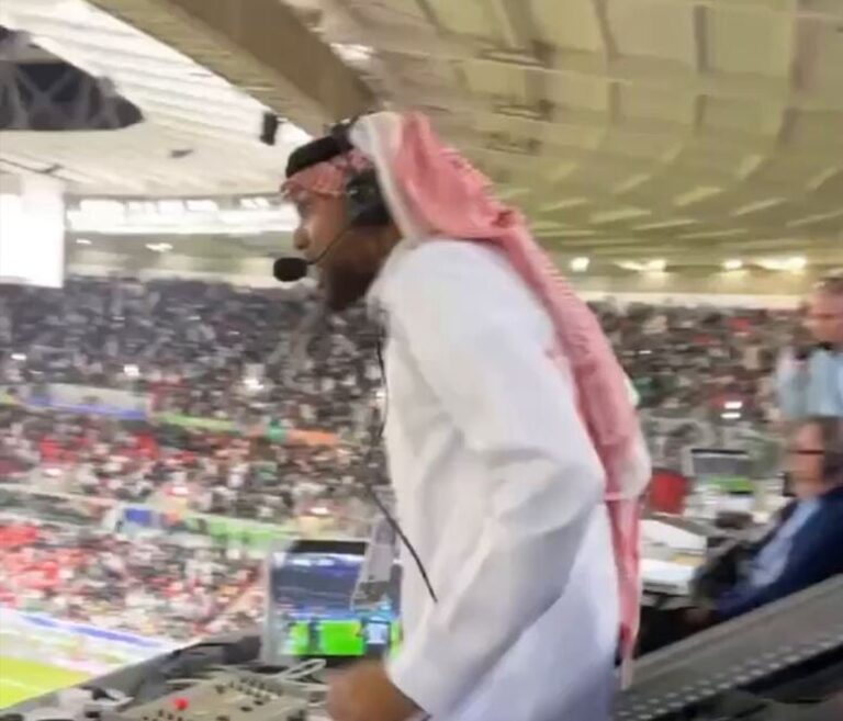 فيديو.. المعلق القطري يثير الجماهير بردة فعله على هدف منتخب السعودية في كأس آسيا