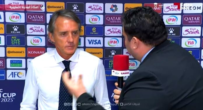 فيديو.. مانشيني يعلق على خسارة المنتخب السعودي أمام كوريا الجنوبية بركلات الترجيح في كأس آسيا 2023