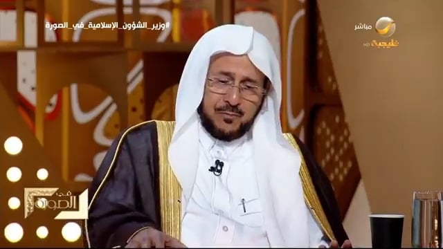 وزير الشؤون الإسلامية والدعوة والإرشاد يتحدث عن زوجته المريضة باكيا ويروي موقفًا مؤثرًا معها