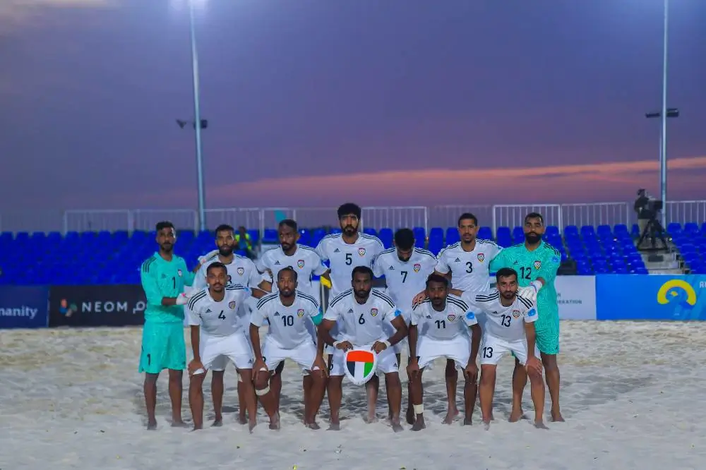 مشاهدة مباراة الإمارات وإيران بث مباشر في كأس العالم الشاطئي