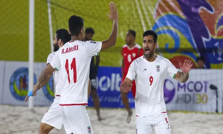 مشاهدة بث مباشر مباراة إيران وبيلاروسيا في كأس العالم الشاطئي