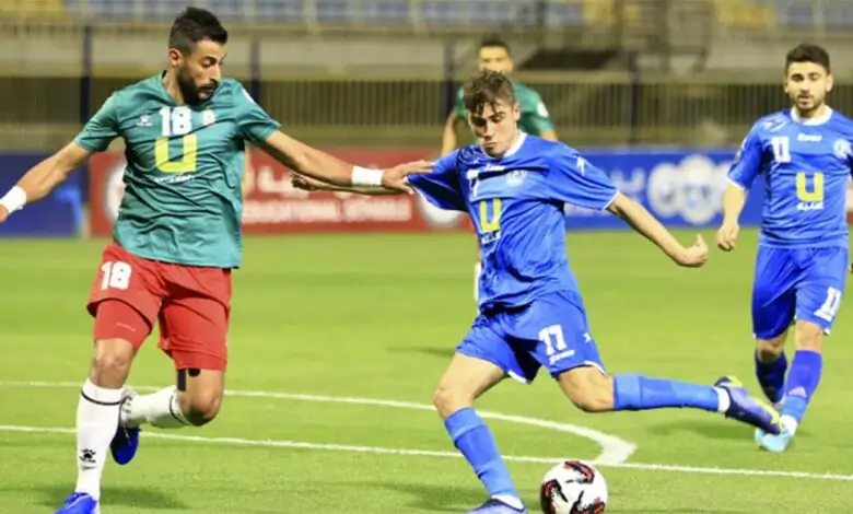 أهداف ونتائج مباراة الوداع والرمثا في دوري المحترفين الأردني