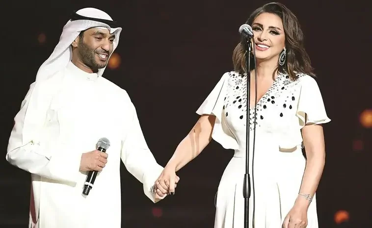 شاهد البث المباشر لحفل أنغام وفؤاد عبد الواحد في فبراير بالكويت