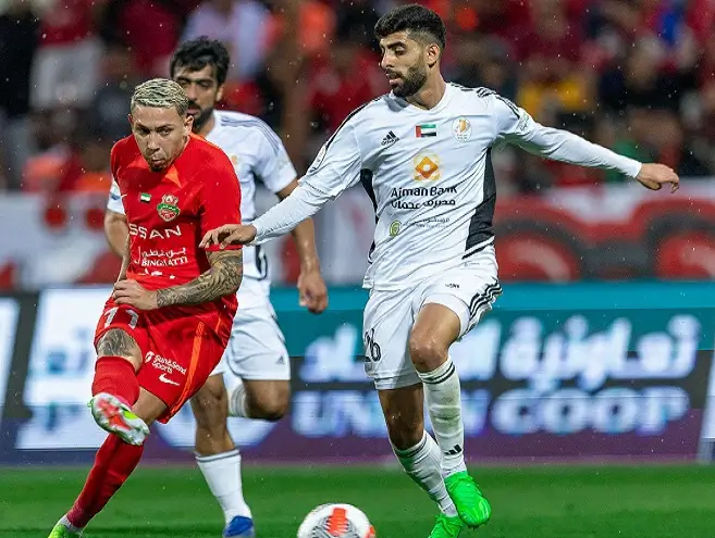 موعد مباراة خورفكان وشباب الاهلي في دوري أدنوك والقنوات الناقلة