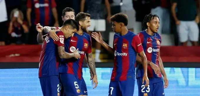 مباراة برشلونة وغرناطة