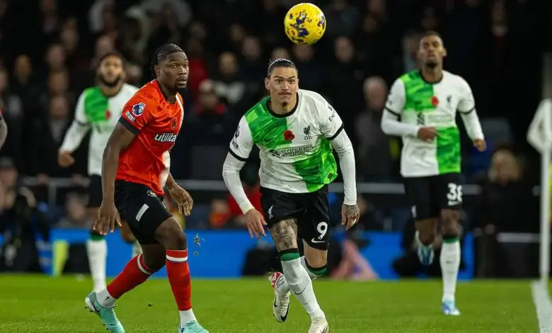 مشاهدة مباراة ليفربول ولوتون تاون بث مباشر في الدوري الإنجليزي الممتاز