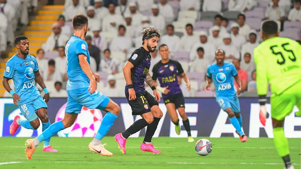 مشاهدة مباراة بني ياس والعين بث مباشر في دوري أدنوك