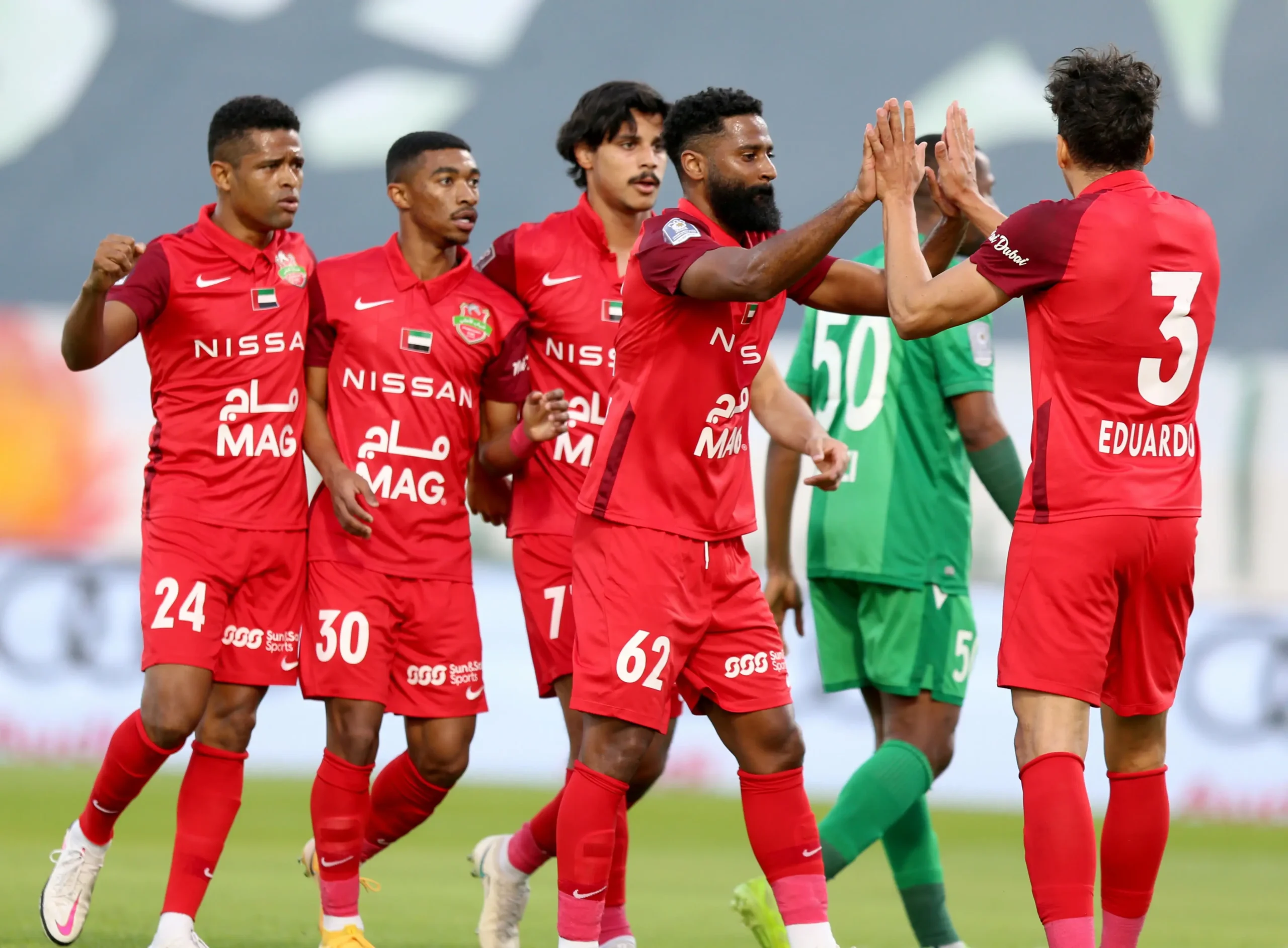 موعد مباراة خورفكان وشباب الاهلي في دوري أدنوك والقنوات الناقلة