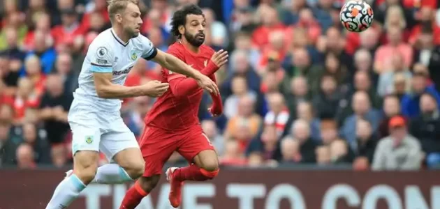 مشاهدة مباراة ليفربول وبيرنلي بث مباشر مجانًا في الدوري الإنجليزي