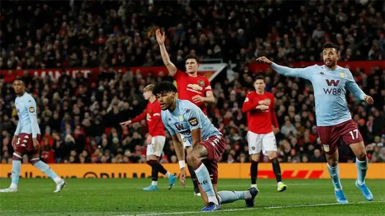 مباراة مانشستر يونايتد وأستون فيلا