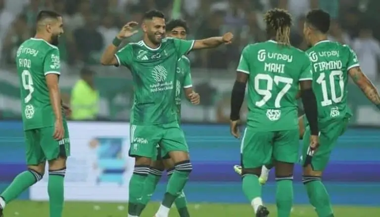 مباراة الاهلي والوحدة