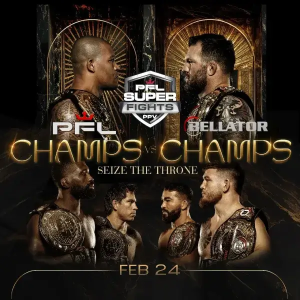 شاهد بث مباشر لمباراة الملاكمة بين الأبطال والأبطال (PFL vs. Bellator)