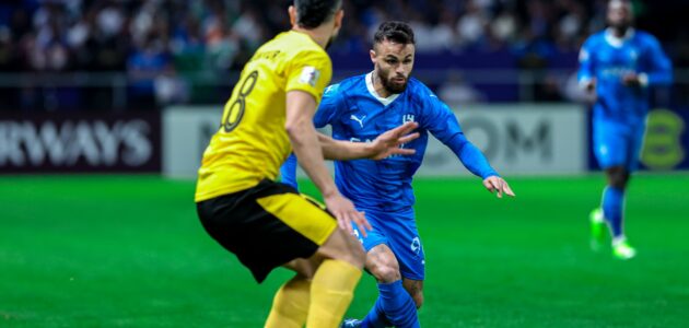 التعادل السلبى يحسم أول أشواط الهلال ضد سباهان فى دورى أبطال آسيا