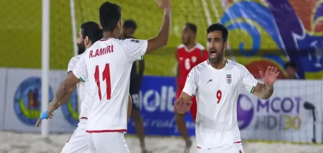 مشاهدة بث مباشر مباراة إيران وبيلاروسيا في كأس العالم للشاطئية