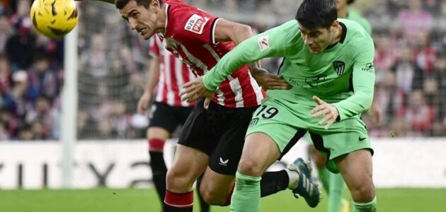 بث مباشر مباراة أتلتيكو مدريد وأتلتيك بيلباو في ذهاب نصف نهائي كأس إسبانيا