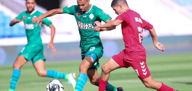 بث مباشر مباراة الرجاء واتحاد تواركة في الدوري المغربي