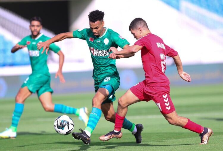 بث مباشر مباراة الرجاء واتحاد تواركة في الدوري المغربي
