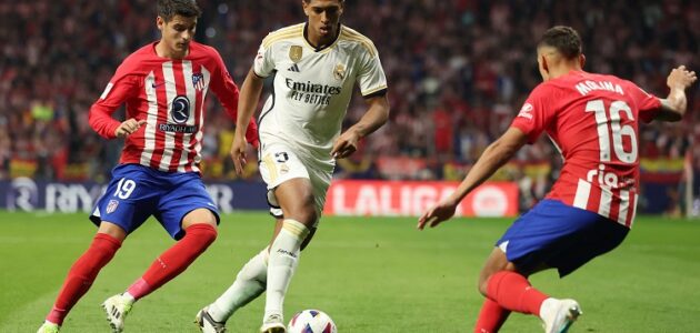 بث مباشر مباراة ريال مدريد وأتلتيكو مدريد في الدوري الإسباني