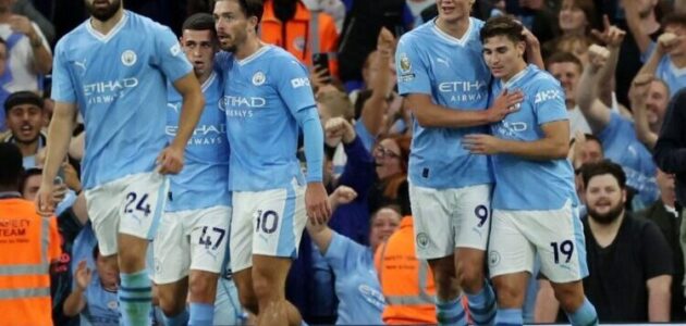 بث مباشر مباراة مانشستر سيتي وبورنموث في الدوري الإنجليزي