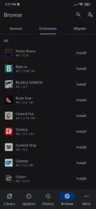 تحميل تطبيق Tachiyomi عربي لقراءة المانغا الإصدار الأخير للأندرويد 2 تحميل تطبيق Tachiyomi عربي لقراءة المانغا الإصدار الأخير للأندرويد 2