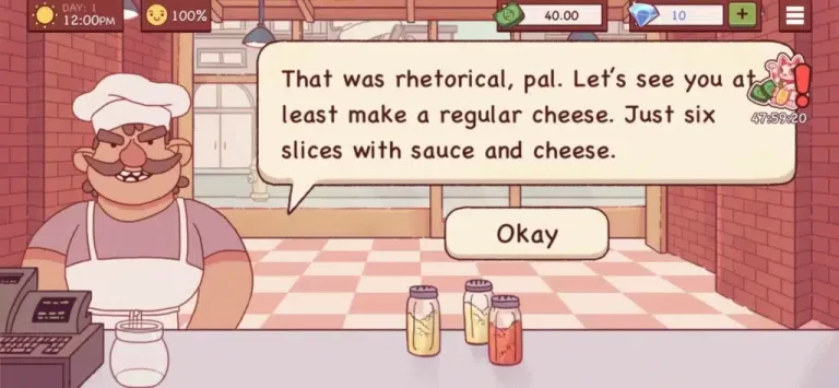 تحميل لعبة البيتزا المهكرة Good Pizza Great Pizza للاندرويد اخر اصدار APK 1