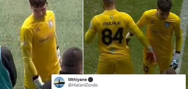 حارس مرمى يُستبدل بعد 20 ثانية فقط