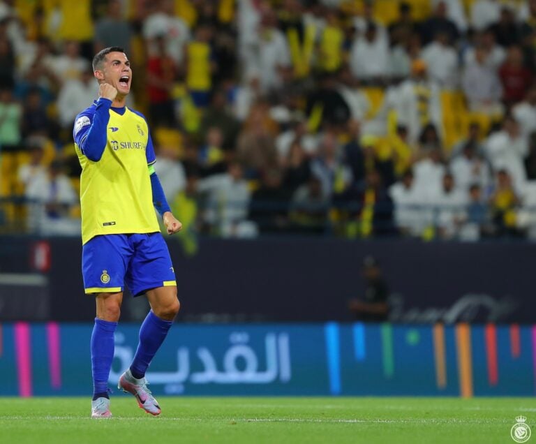 حسم موقف رونالدو من المشاركة في مباراة النصر والهلال