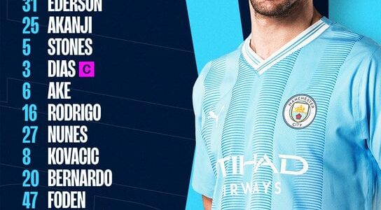 دي بروين على مقاعد بدلاء مانشستر سيتي أمام بورنموث.. وهالاند أساسي