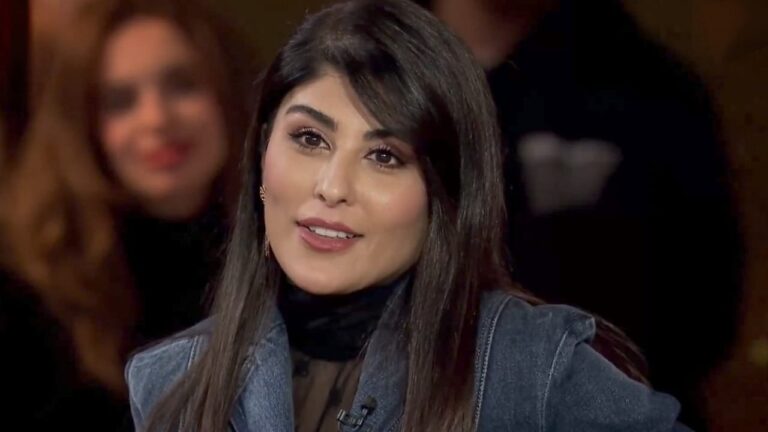 زارا البلوشي تبكي على الهواء بسبب فيديو سابق عن والدتها