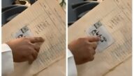 شاهد مواطن يستعرض سجل نادر يحتوي على أسباب غياب الطلاب عام 1379 هجرياً
