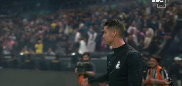فيديو.. لحظة دخول رونالدو لمباراة النصر وإنتر ميامي وتجاهله مصافحة الأطفال