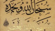 معنى سبحان الله وبحمده