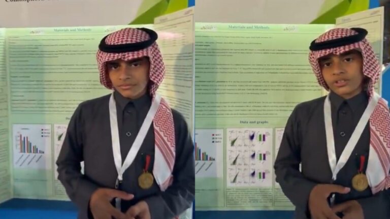 من نبتة شهيرة في رجال ألمع.. شاهد طالب سعودي يكتشف علاج للسرطان