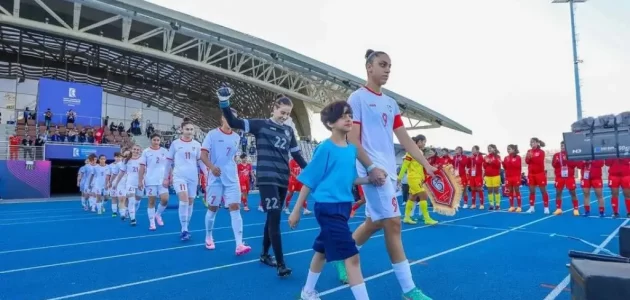 مشاهدة مباراة فلسطين ونيبال بث مباشر بطولة غرب أسيا للسيدات