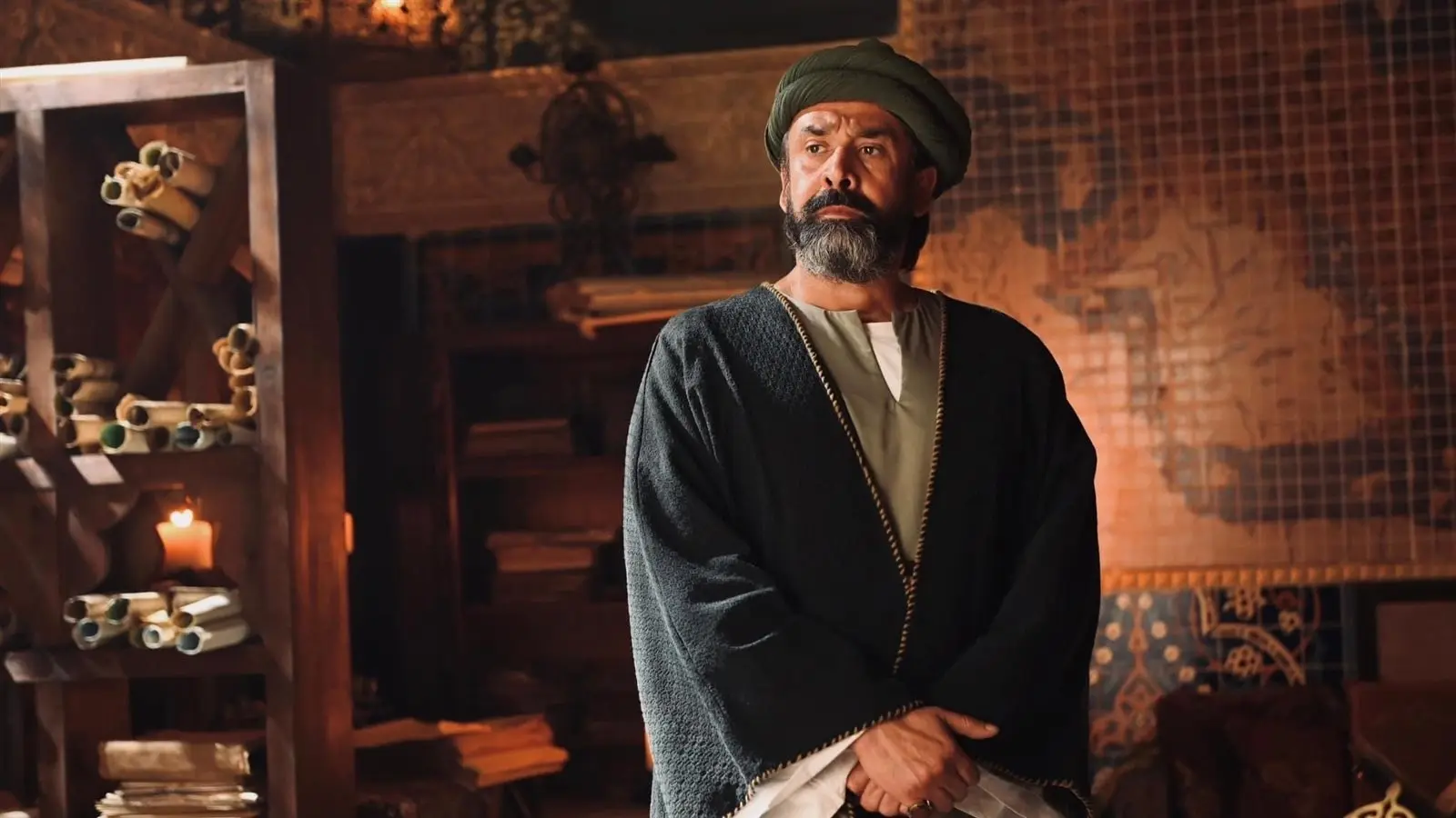 من هو حسن الصباح مؤسس فرقة القتلة الذي يلعب دوره كريم عبد العزيز؟