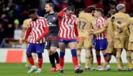 مباراة أتلتيكو مدريد وبرشلونة بث مباشر في الدوري الإسباني