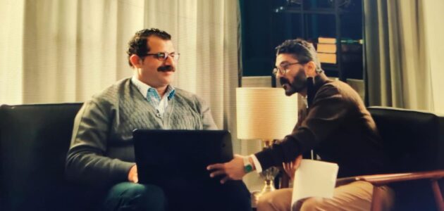 مساحات نيوز : إمبراطورية ميم الحلقة 4.. محمود حافظ يلمح لـ خالد النبوي بإعجابه بشقيقته