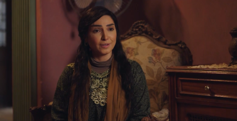 الفنانة روجينا في الحلقة الثانية